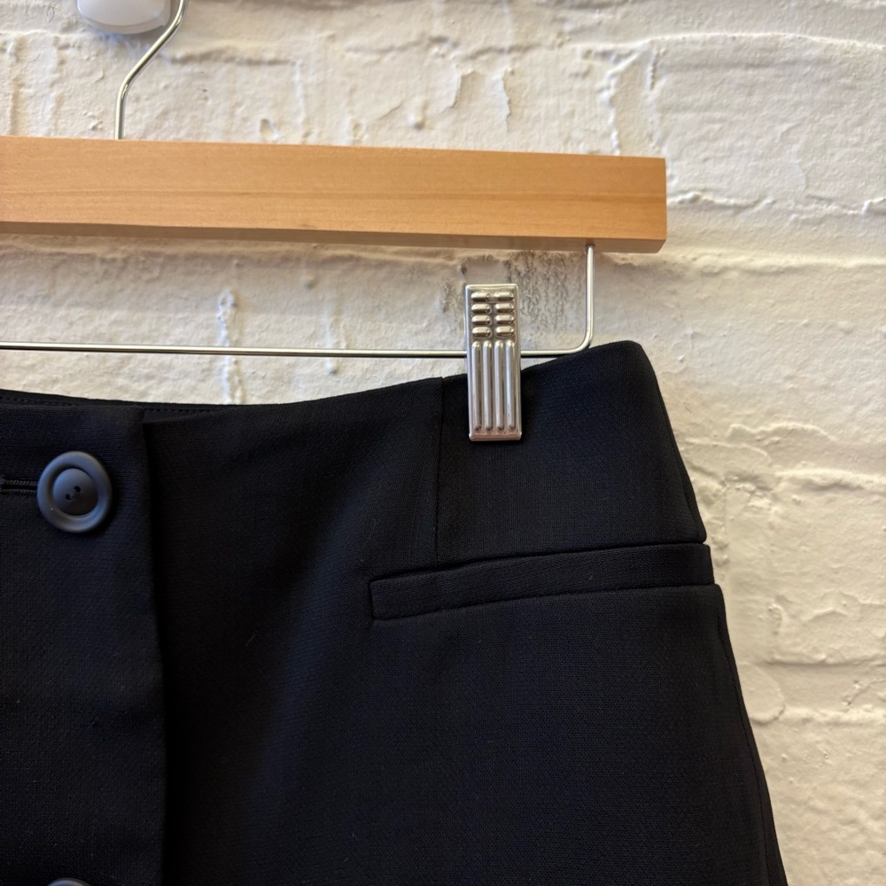 Acne Studios || Two Button Wool Micro Mini Skirt … - image 4